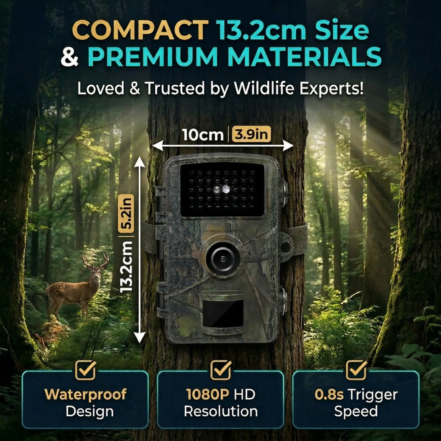 ShadowCamโข - Stealth Wildlife Camera